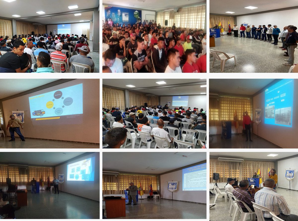 CreacionI_UPT_A's tweet photo. #06DIC23 Se cumplió con 1era. Jornada Científica de PNF de Mecánica y Mantenimiento @UPTAragua,con la socialización de proyectos y presentación de procesos productivos de empresas de la región @BettysMunoz  @mppeduniv @opsuVzla @sandraoblitasr https://t.co/MFeFsfKgPB