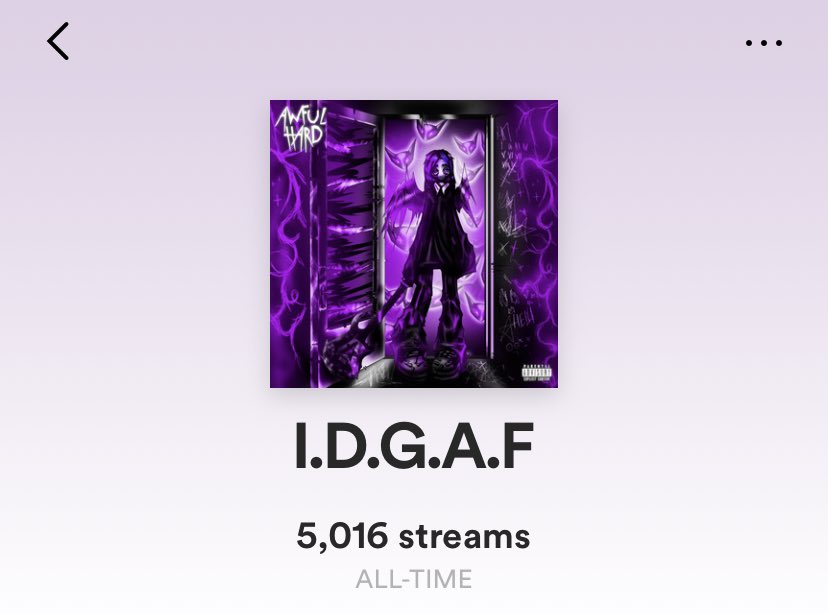 imhellimusic's tweet photo. We hit over 5k streams on my song with @oniincteam 
Stay tuned we’re cooking another banger https://t.co/FJET5IBRC3