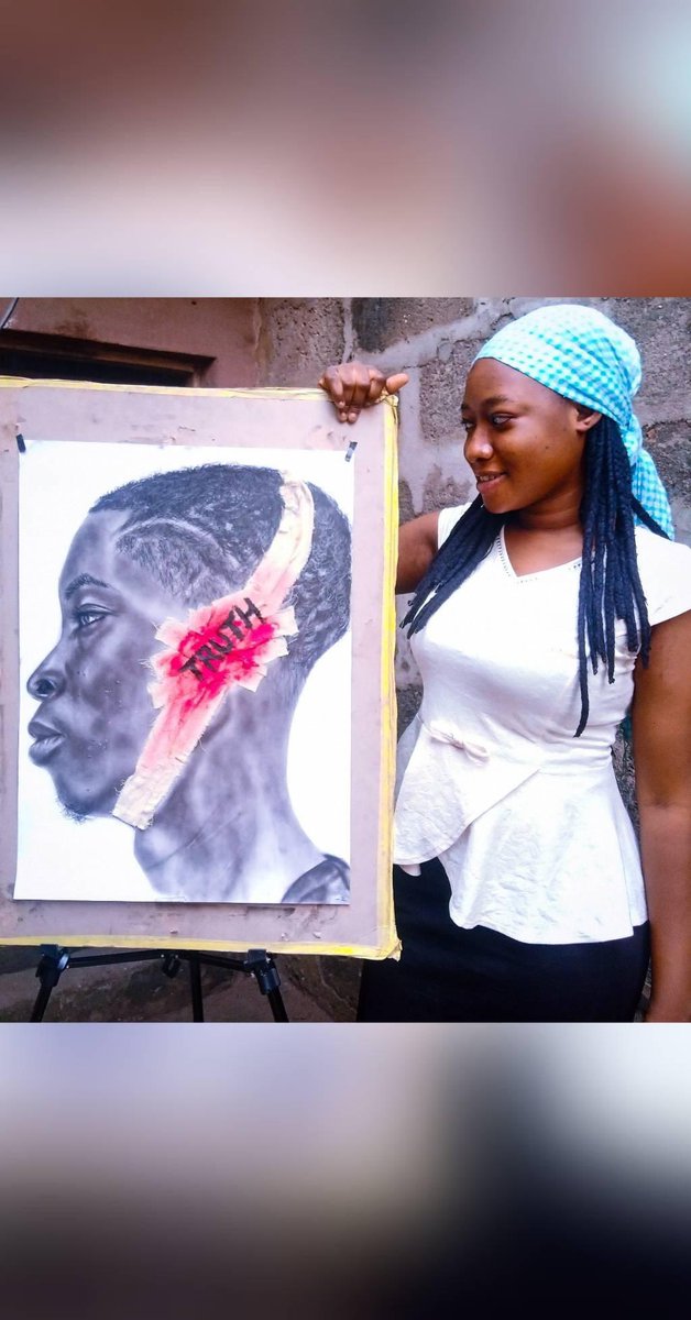 Lammie_Art01's tweet photo. Good people of TWITTER, I’m asking for 2 seconds of your time today to help RETWEET my art. 😊❤️🙏🏾

Dunsin Oyekan https://t.co/dO2X16gav0