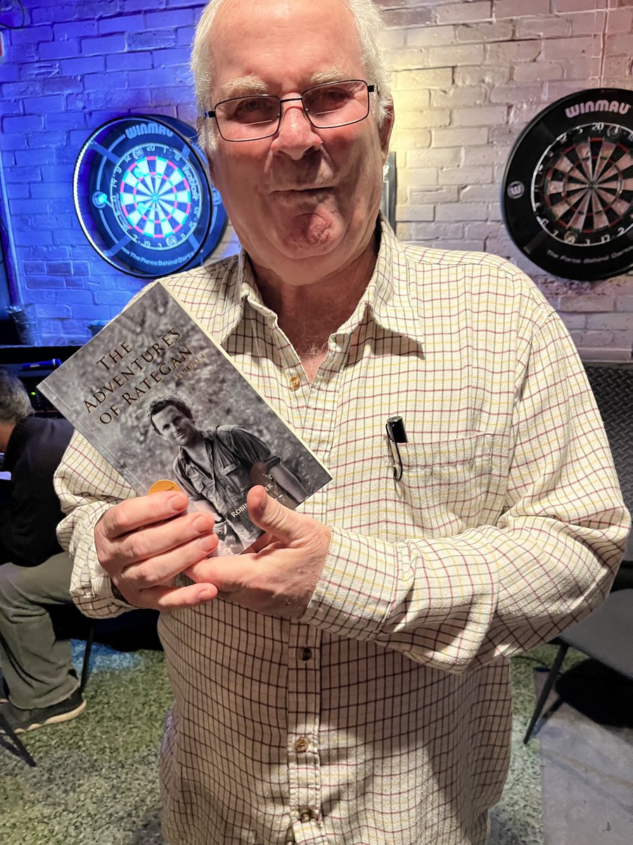 davidmccaughna's tweet photo. Went to my friend Robin Benger’s book launch party…’The Adventures of Rategan’. #cbcalumni #journalist #proudauthor https://t.co/1DUlqSARHZ