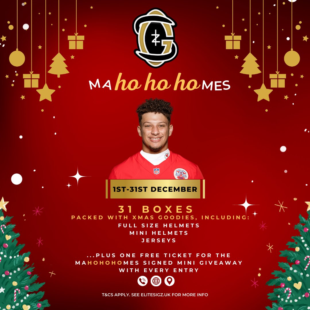 ❌SOLD OUT❌️ on:

Day 1 ✔️
Day 2 ✔️
Day 3 ✔️
Day 4 ✔️
AND 
Day 5 ✔️

...now the best kept secret this Christmas is being announced to @everyone. Only at EliteSigz.uk. T&amp;Cs apply.

✅️ DAY 6 - LIVE AT 19:30 ✅️