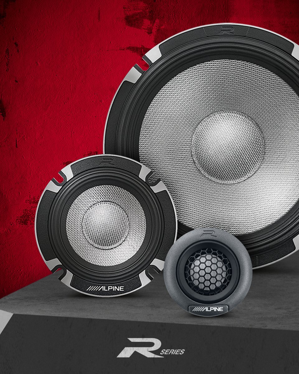 AlpineUSA's tweet image. The Next-Generation R-Series speakers now come in upgraded 'Pro' models in addition to the standard model lineup. The pro models utilize a highly rigid, die-cast aluminum basket that eliminates flexing and resonance during playback to ensure the highest quality sound performance.