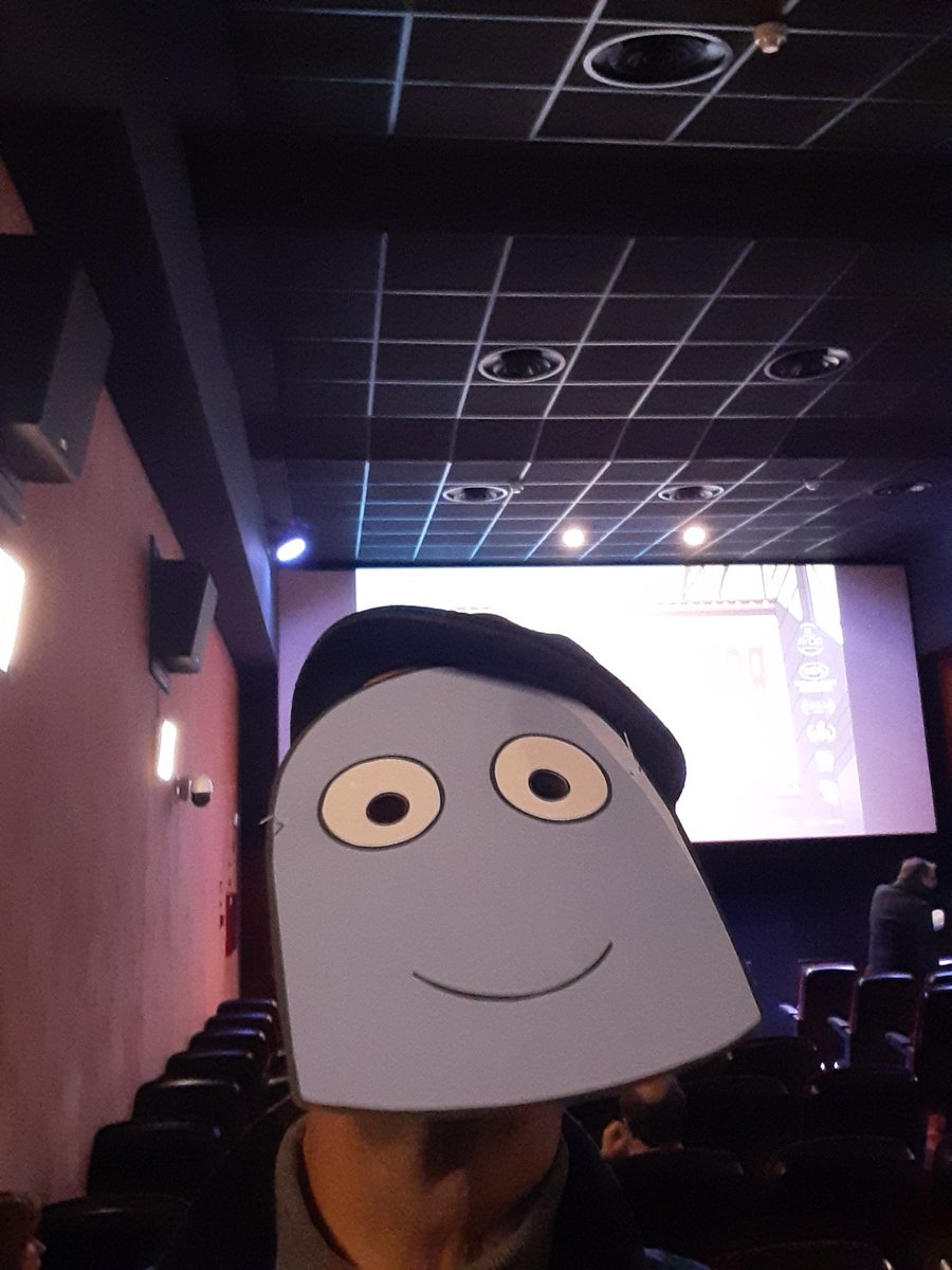 Carton77's tweet image. A punto de empezar el estreno de #RobotDreams

@Filmand_ 
@BTeamPictures 
@kraftwerk 
#Wearetherobots