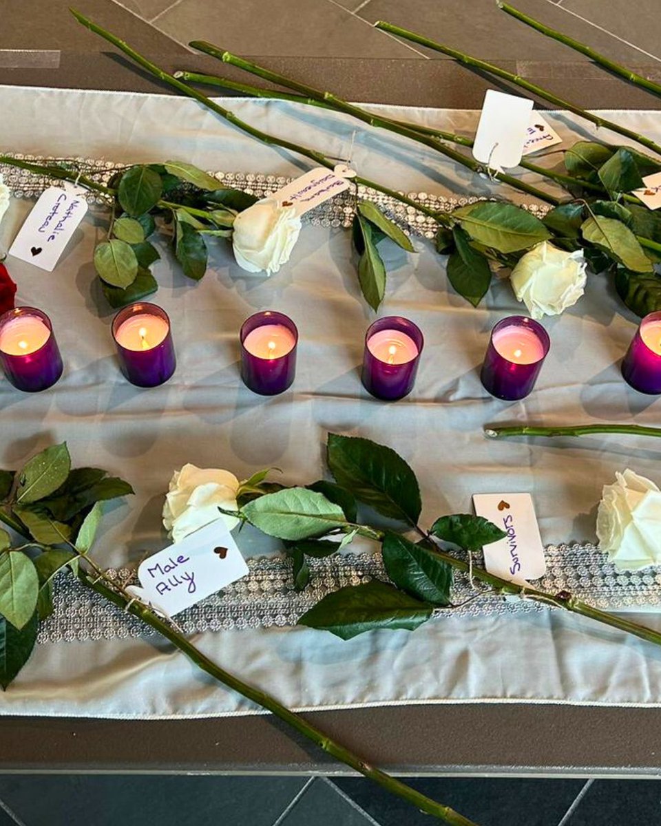 WomensCentreON's tweet photo. Today (and everyday) we honour the lives lost to gender based violence.
33 years ago, 14 courageous women studying in a male-dominated field were murdered for simply being a woman.
#16days #December6 #EndViolenceAgainstWomen #EcolePolytechnic https://t.co/U15WaJsohX