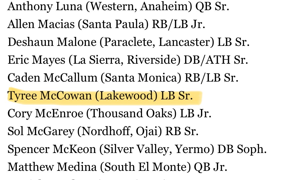 Blessed to be named All-State! <a href="/CalHiSports/">Cal-Hi Sports</a>