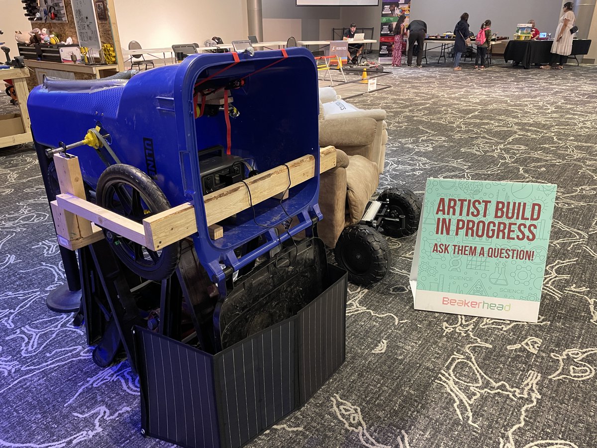 #Beakerhead Hack the House registration page is open!!! My students had a blast making a sustainable vehicle from a piece of household furniture last year. Love the new timing as well, it fits the school year much better. sparkscience.ca/whats-on/beake…