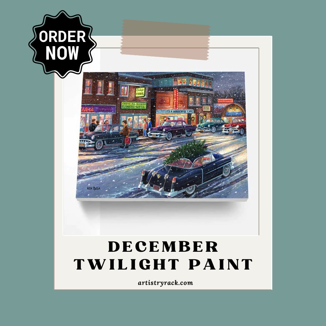 Unleash your inner artist with our December Twilight Do-It-Yourself Number Painting! 🎨✨ Immerse yourself in the joy of creating a stunning masterpiece inspired by the beauty of December twilight. 
Shop Now: artistryrack.com/collections/be…
#NumberPainting #ArtistryRack #ShopNow