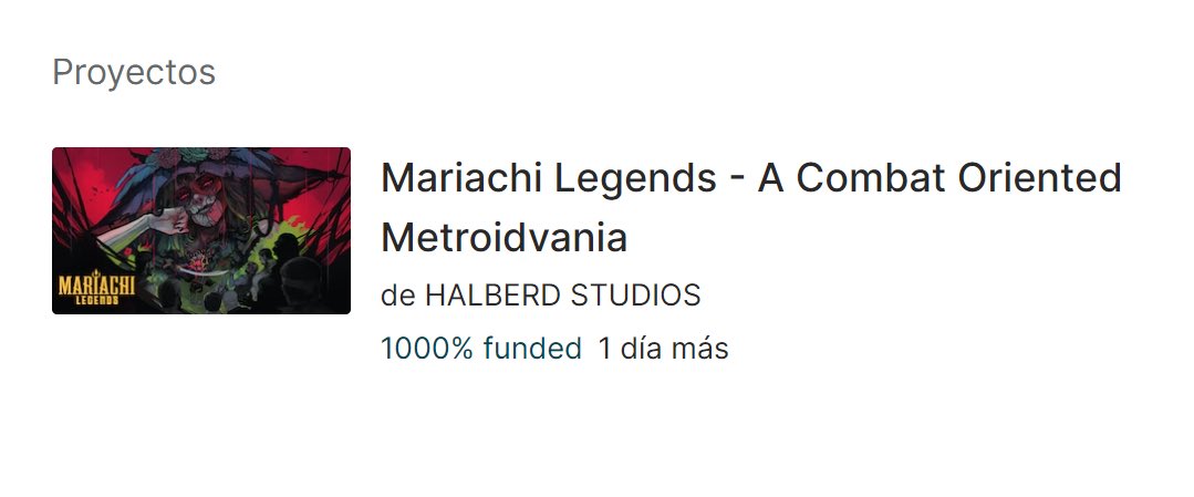 Speechless. 🥹💀❤️‍🔥

Qué ilusión que esto es una realidad. Le quedan menos de 24 horas a este proyecto.

Les mando mucho amor a todxs lxs contribuyentes que se han enamorado de este proyecto tanto como nosotros.