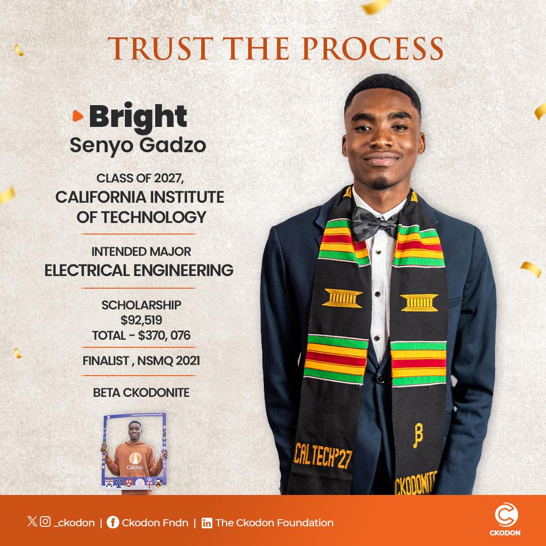 Meet another proud Beta Ckodonite sharing their journey.

Congratulations Bright!!!! 🎊🎊🎊🎊

Kindly check the thread 👇 
#TheCkodonFoundation