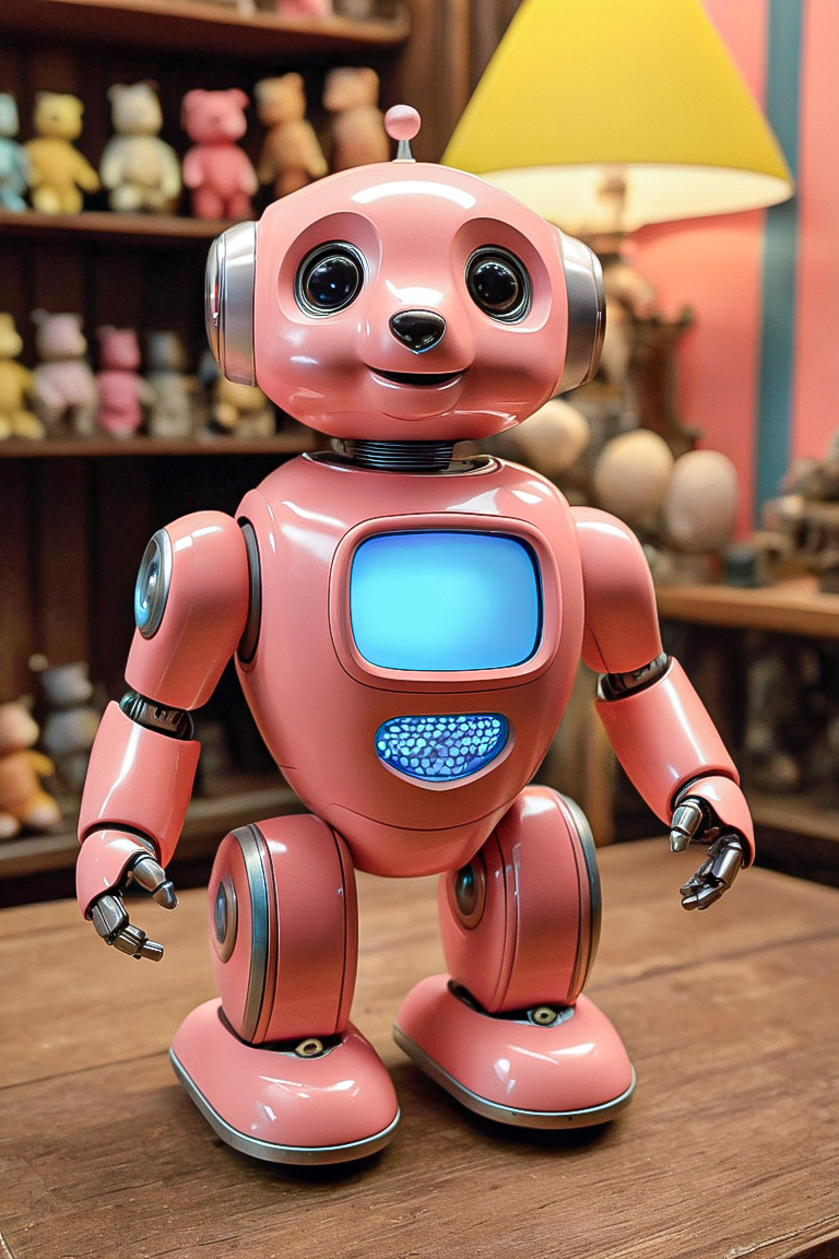 IvanBa_art's tweet image. Robot toys displayed in a vintage store

#cuterobots #airobots #AIArtCommuity #vintagestyle