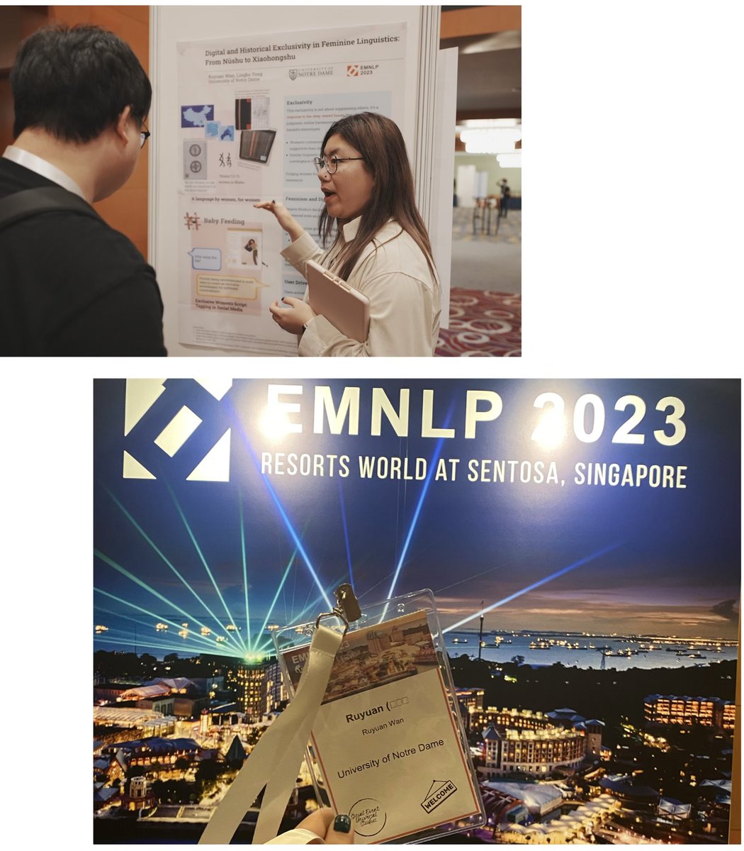 #EMNLP2023 Honored to present our poster at @WiNLPWorkshop today! Looking forward to meeting friends and chatting about HCI + NLP research @morlikow and I are also organizing an informal lunch for researchers working on subjectivity and disagreement Stay tuned for more details🍽️!
