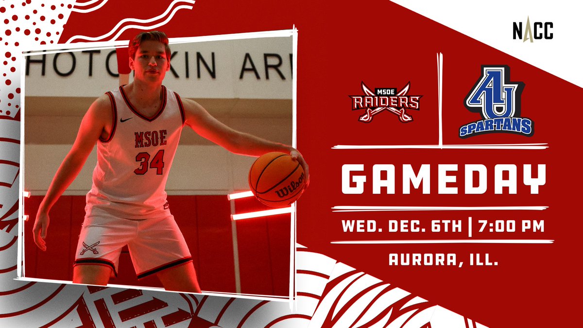 🏀<a href="/MSOE_Mensbball/">MSOE Mens Basketball</a> | GAMEDAY

The Raiders set for another road test as they go down to Aurora!

📊:athletics.aurora.edu/sports/2014/12…
📺:athletics.aurora.edu/sports/2014/12…

#TheRaiderWay #d3hoops