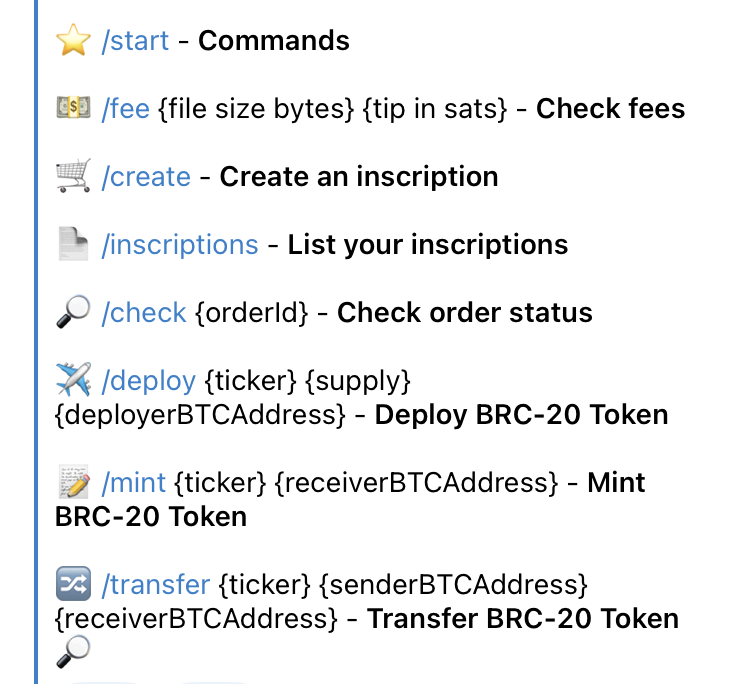 OrdinalInscBot's tweet photo. BOT UPDATE LIVE #1

Some new features updated on $OIB second day:

- BRC-20 Deployer
- BRC-20 Minter
- BRC-20 Manager

We are officially the first working BRC-20 bot. Copycats are all around, but there is only one working product, that will soon be the go-to place to inscribe. https://t.co/H6qWVwgLgU