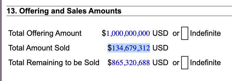 bentossell's tweet photo. xAI pre-seed of $135M as per this SEC filing 👀

https://t.co/ykpp65Mdi4 https://t.co/L4M8zfJA5t
