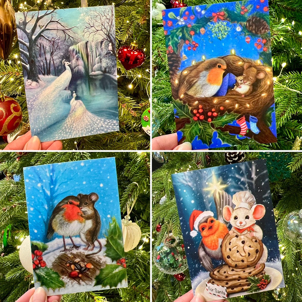 magic_peacock's tweet photo. Only 3 of my Christmas cards sets left at https://t.co/IKVFBK14ES #HandmadeHour #Christmas https://t.co/OTXeRIMtNU