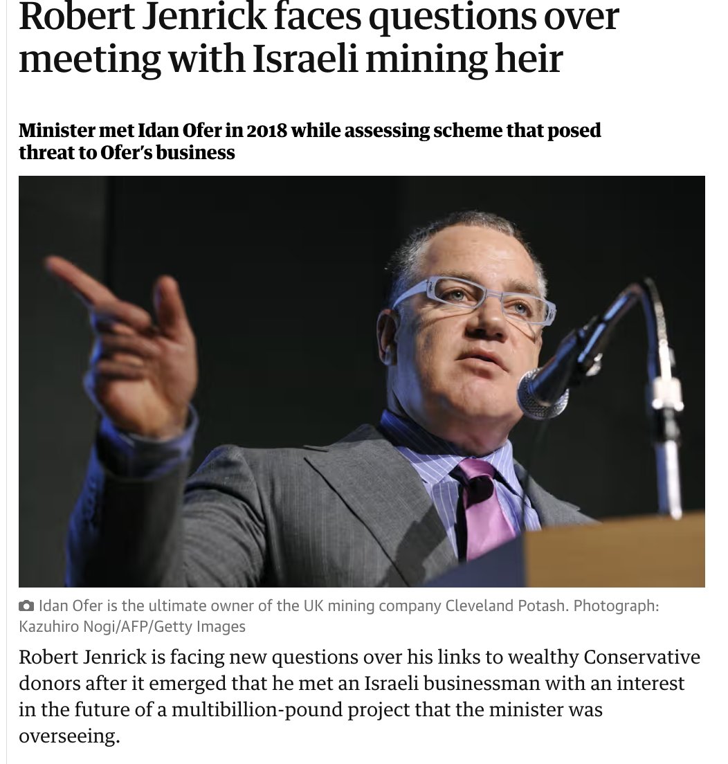 As Robert Jenrick resigns from Rishi Sunak's Government, in a decision "born of principle", here's a reminder of some of his other principles.