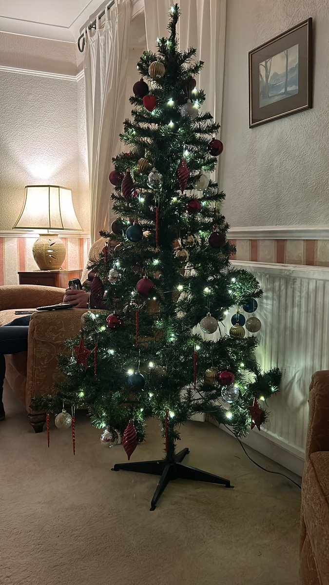 D455en34's tweet photo. Nice little Xmas tree at the daisy cottage  @windermere home for the next few nights cheeky trip away with friends 🎄🍷🍻 https://t.co/VCmHKEFGSC