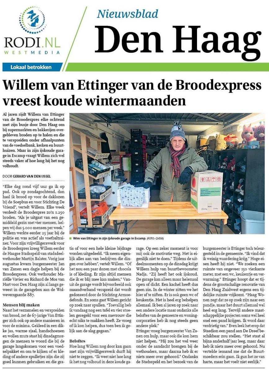 🙏🏿 RT Wie kan onze Willem vd Broodexpress  helpen aan een mooie plek? <a href="/haagwonen/">Haag Wonen</a> ? <a href="/SuOzdemir/">Sultan Özdemir</a> <a href="/overlistener/">Emine Uğur</a> <a href="/GemeenteDenHaag/">Gemeente Den Haag</a>  <a href="/hofwonen/">Hof Wonen</a>