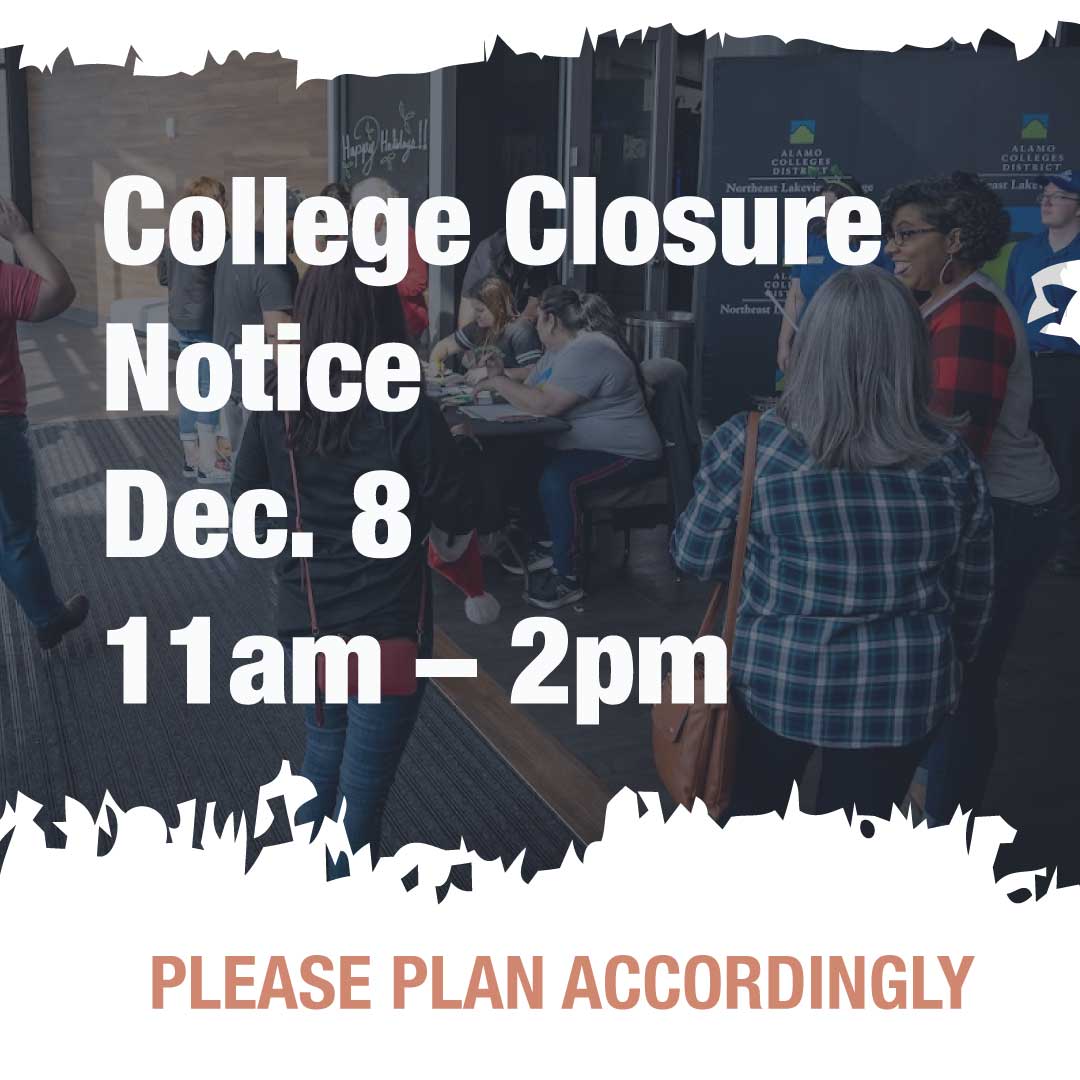 NLC will be closed from 11am – 2pm on Friday, December 8 for an employee event.  This includes virtual services.  Regular operations will resume at 2pm