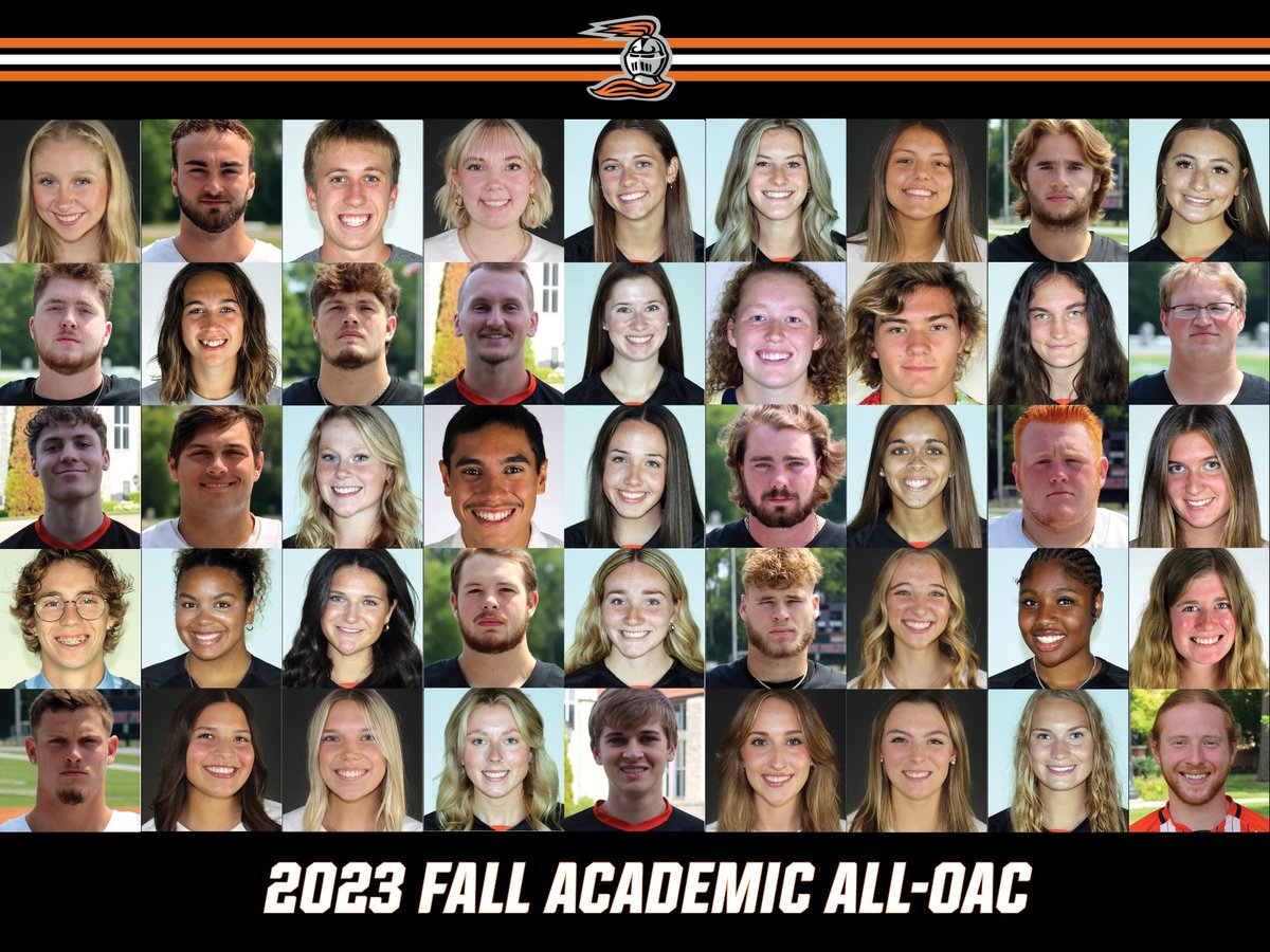 Smarty pants alert, 45 Heidelberg University Fall student-athletes received Academic All-OAC honors!

bergathletics.com/news/2023/12/6…