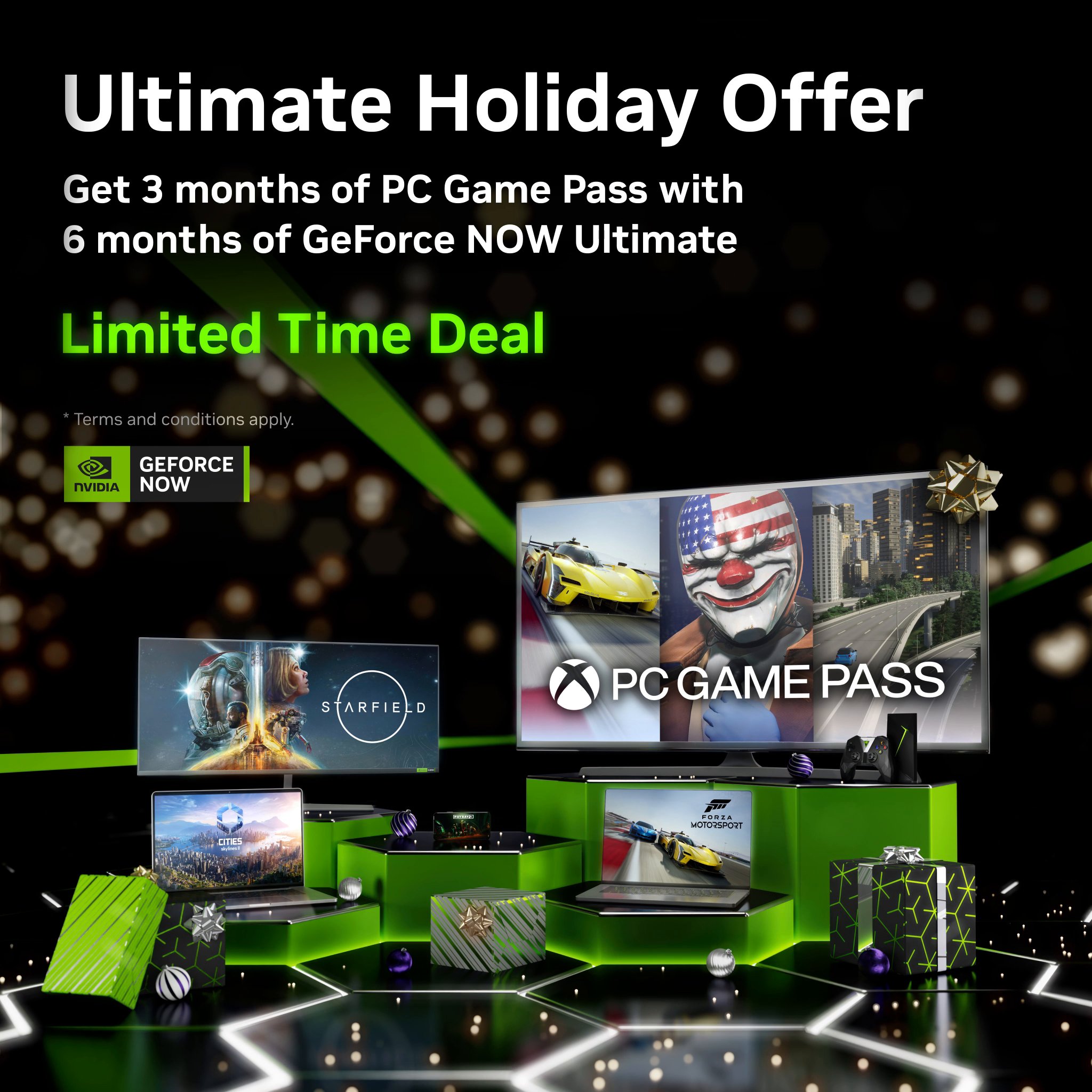 Nvidia Bundles 3 Months of PC Game Pass With GeForce Now Ultimate Subscription