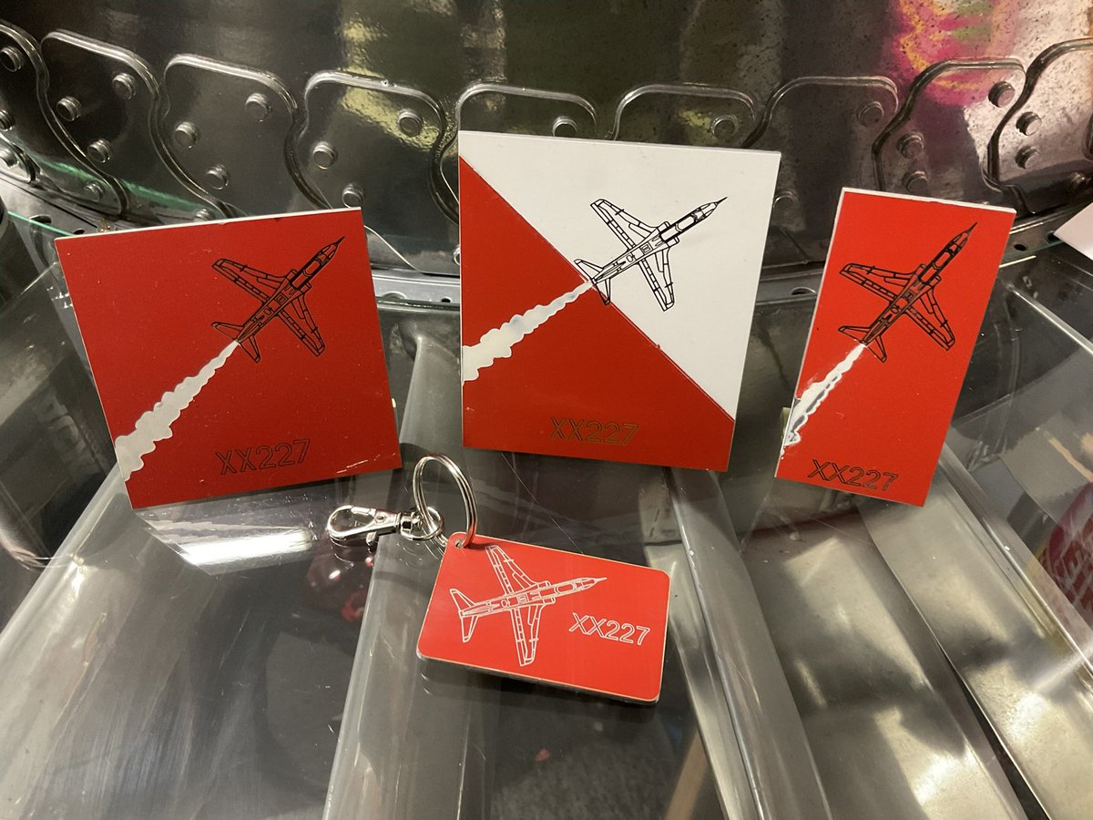 Aerotiques's tweet image. Remember our #RedArrow wing table back in the summer?  The offcuts are very nearly ready too. They’ll be on sale exclusively to our members from tomorrow. Sign up (for free, no spam) via our homepage aerotiques.co.uk #XX227 #BAeHawk