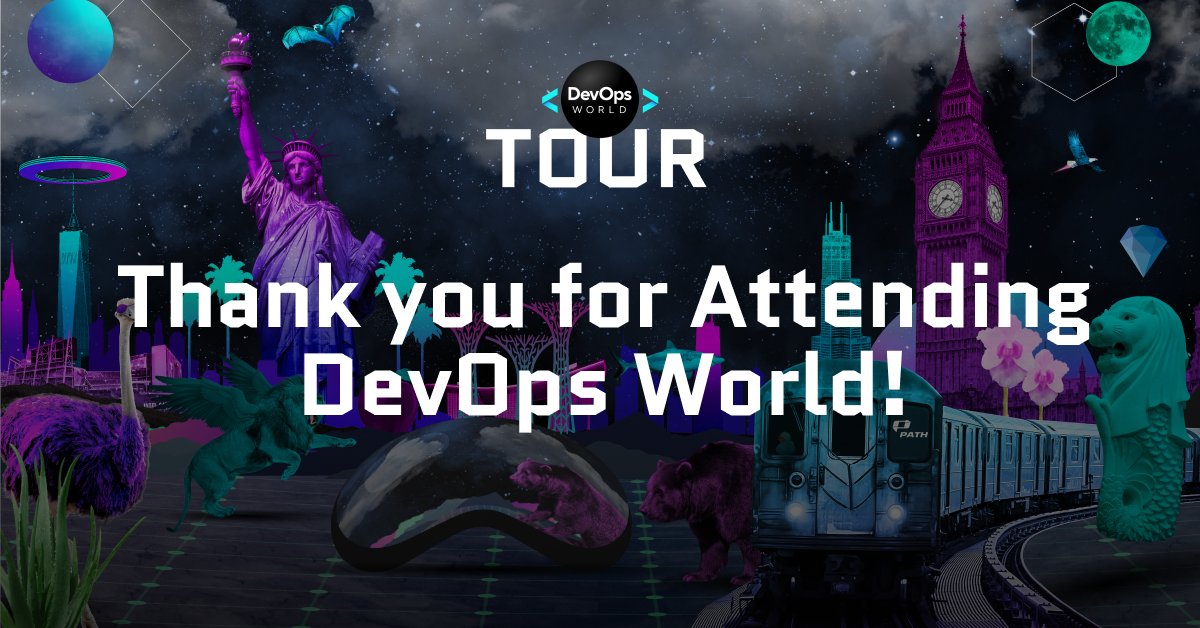 devopsworldconf's tweet image. And just like that, #DevOpsWorld Tour 2023 has wrapped! Huge thanks to our wonderful community for making this event amazing.

Missed out? Don&apos;t worry! Sessions are available on-demand:  devopsworld.com