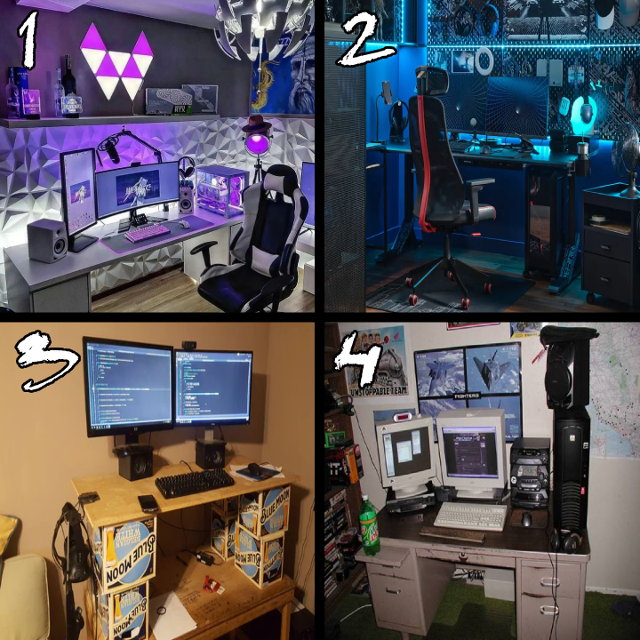 Ph4nt0mGG's tweet photo. Which gaming setup are YOU gaming the hardest! 

Reply with your answer! https://t.co/4Y4XjCwidq