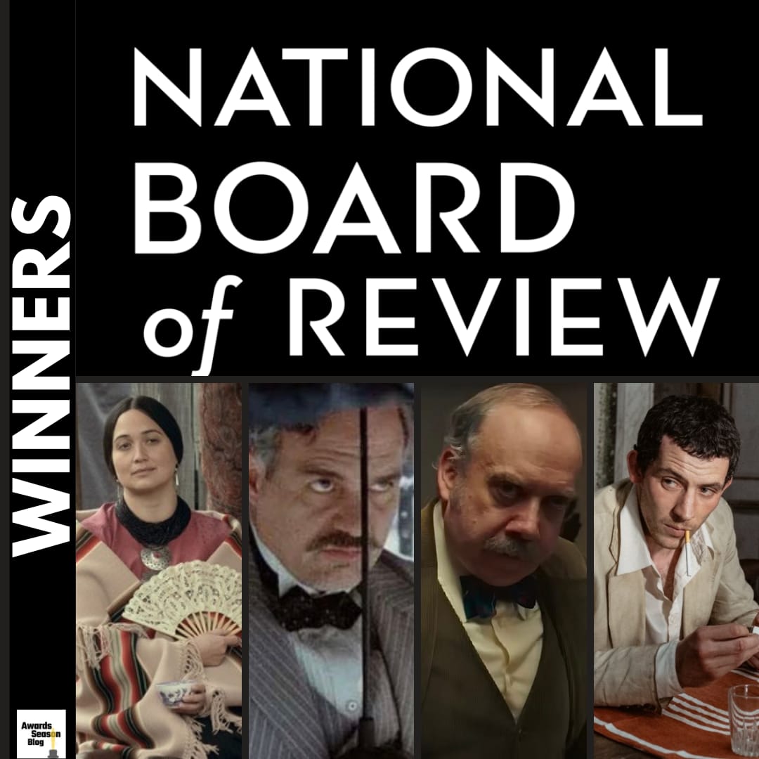 DaniloCanz's tweet photo. National Board of Review (#NBRAwards) winners announced. Among this year's winners: #KillersofTheFlowerMoon (4 awards), #TheHoldovers (3 awards). In the Top 5 of the best international films there is "our" Alice Rohrwacher with #LaChimera. https://t.co/S4oc1GxI2A