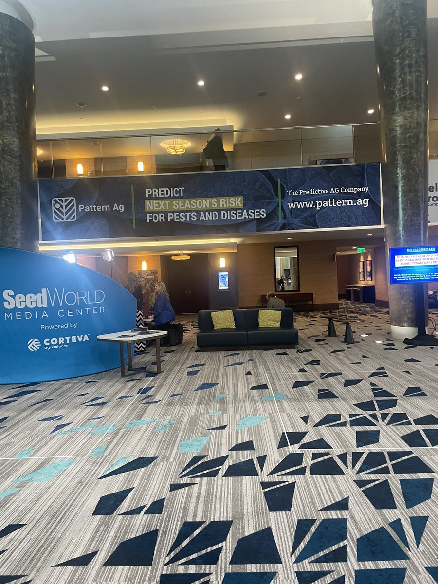 PatternAg's tweet photo. We’re here at #ASTA2023. Meeting some great people and sharing the value we bring to the seed industry. 

#predictiveag #patterndealer https://t.co/U54eYcjRNz