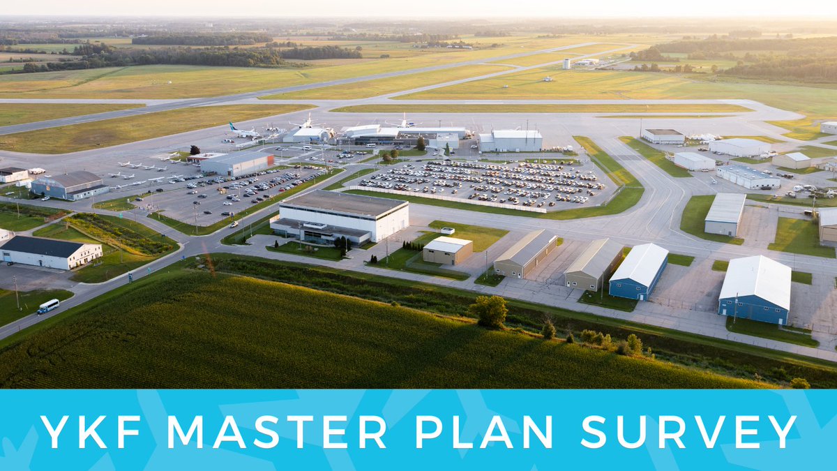 Hey #WatReg, we want to hear from you! To inform the development of the Region of Waterloo International Airport Master Plan, we have launched a survey to gather the community’s experiences and opinions.

The survey will be open until Dec18.

bit.ly/3TaZYYs