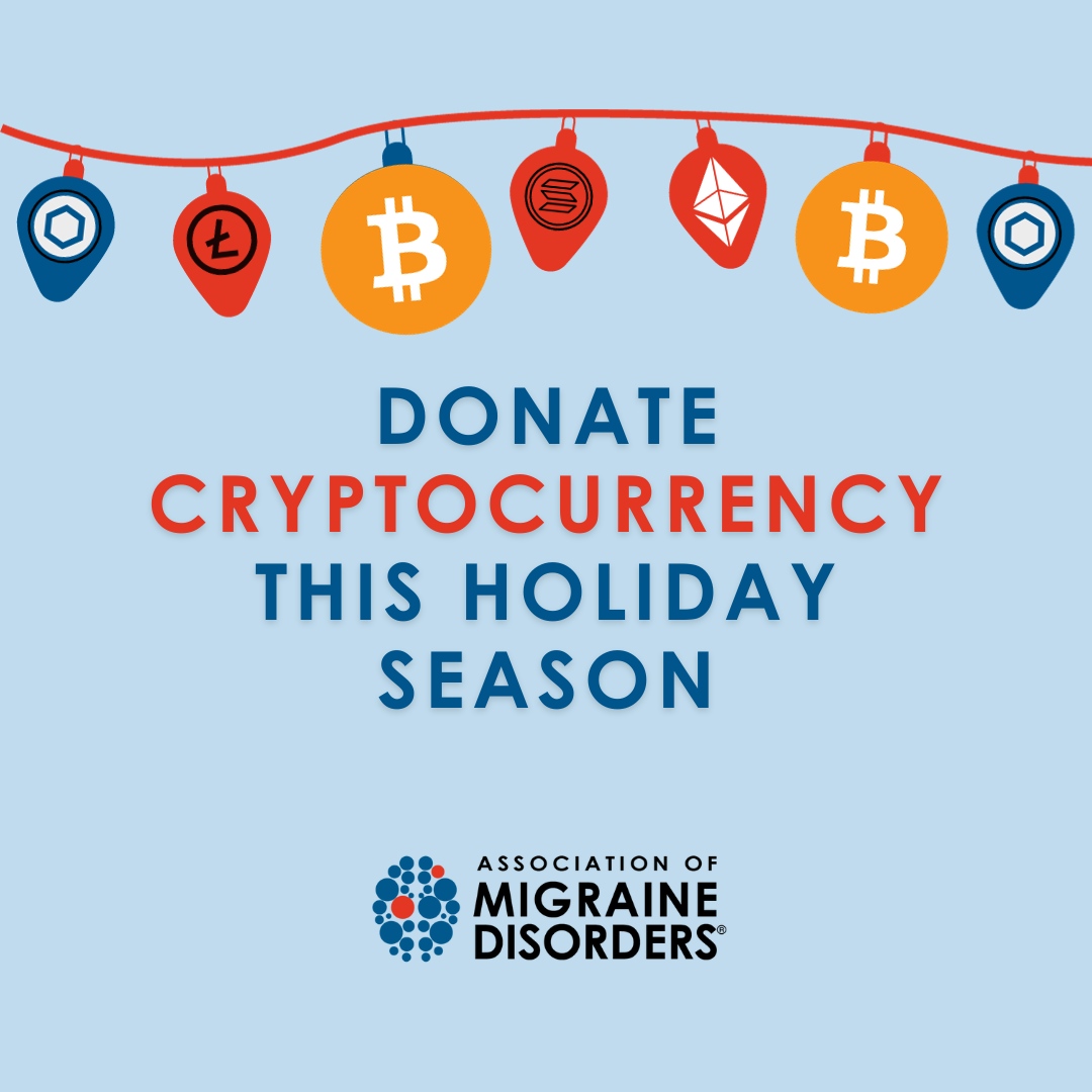MigraineDisordr's tweet image. Did you know you can donate to AMD using crypto during the season of giving?

100% of all crypto donations go toward migraine research. 

Learn more about donating with crypto at migrainedisorders.org/donate-cryptoc…

#DonateToResearch #CryptoDonation #MigraineResearch