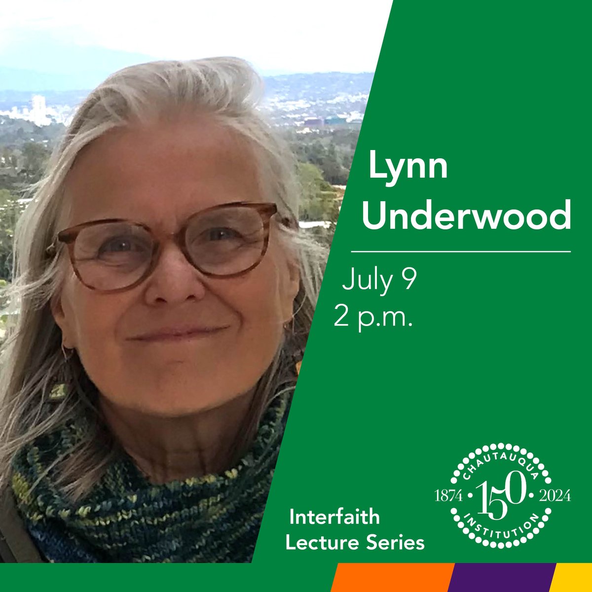 🚨#CHQ2024 ANNOUNCEMENT🚨 Senior Research Associate at the Inamori International Center for Ethics at Case Western Reserve University, Lynn Underwood joins an unforgettable lecture lineup for Chautauqua's 150th anniversary season! #CHQ2024 #chq150