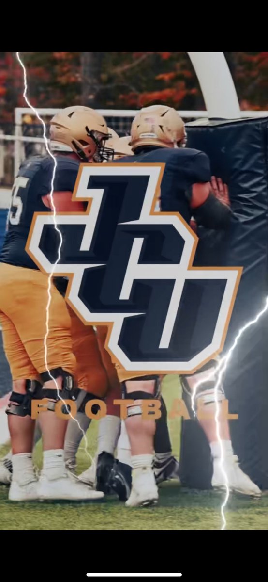 Blessed with the opportunity to compete for <a href="/JCUFootball/">John Carroll Football</a>. Thankful for <a href="/FBCoachTJ/">Travis James 🇺🇸</a>, <a href="/Jeff_Behrman/">Jeff Behrman</a>, and <a href="/Coach_Bates24/">Joey Bates</a> for believing in my ability as a player and person, also for my family who is my why!! Let’s get to WORK⚡️⚡️⚡️