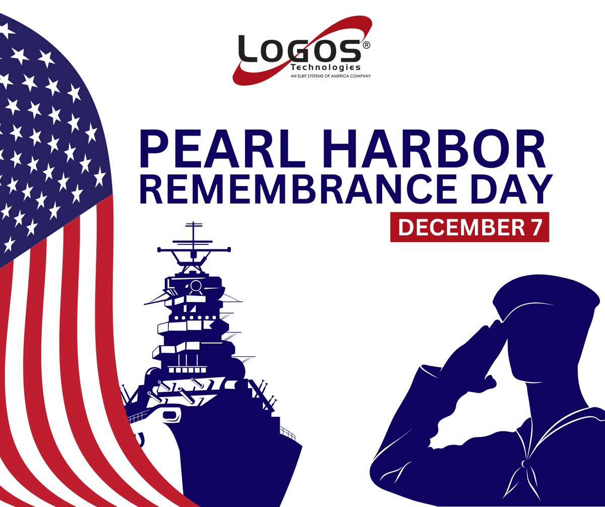 LogosTechLLC's tweet image. On this solemn #PearlHarborRemembranceDay, we pay tribute to the heroes of December 7, 1941. Their courage and sacrifice resonate through history, a reminder of the resilience that defines our nation. Let&apos;s honor the memory of those who served at Pearl Harbor.

#NeverForget