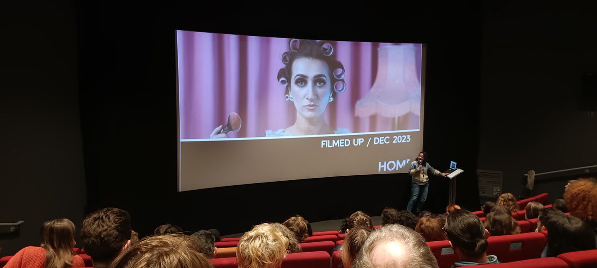 Our short What Would Julie Do? has literally come 'Home' to Manchester! @HOME_mcr @misscroissant @polaricreative @juliehes @GraceAlwyn @Rachael_Fagan @ActorAshworth_S @nicolebarberlan @MacauleyAlison #film #screening #Yay