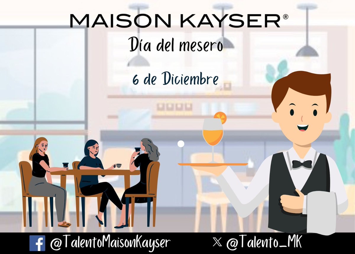 Talento_MK's tweet photo. ¡Felicidades a todos nuestros colaboradores en su día! Gracias por su labor y dedicación. 🤵‍��️🤵‍♀️ https://t.co/sZKWq4fEYq