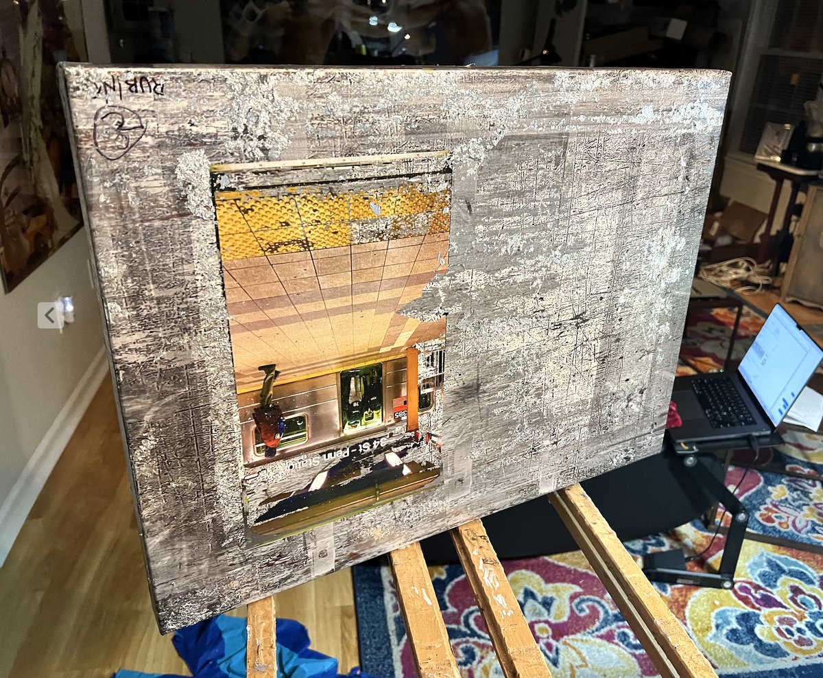 In the studio now... 
tony-rubino.pixels.com