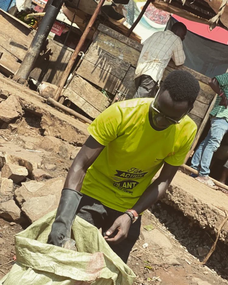 Take action and remediate waste around you ,in your and with you #ClimateAction @FairventuresUg @KCCAUG @nemaug @UN