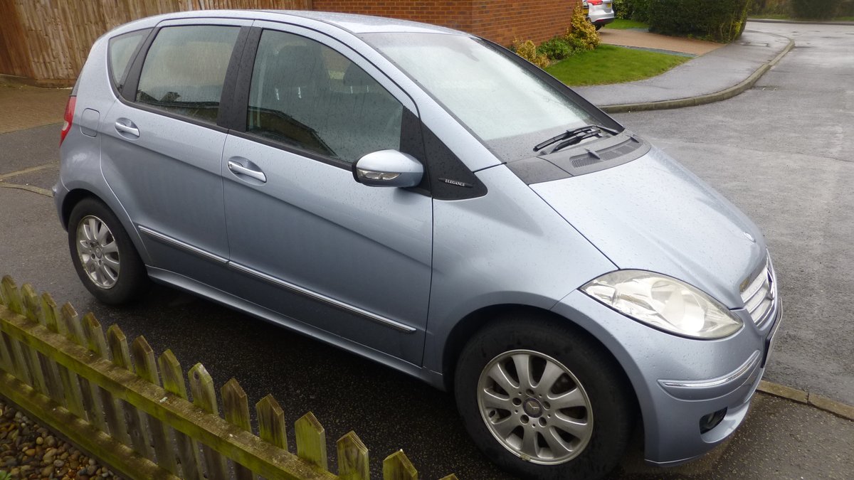 Bob_P_DJ's tweet photo. Happy birthday to our old A-class - first registered 16yrs ago on this day and still going strong.
Unexceptional to some, but quite exceptional at what it does best, in reality.
Small yet very spacious inside, smooth riding, quiet, comfortable and economical
#AheadOfItsTime #W169 https://t.co/12tPnMI6Uf