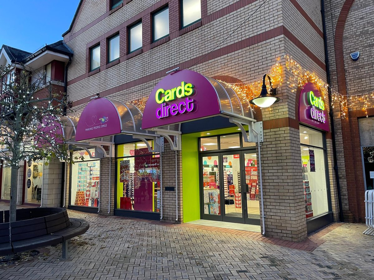 Congratulations to our clients @CardsDirectUK who have opened their latest store in Braintree. 

We at AS Retail advised them on the negotiation and are proud to be assisting them with their expansion programme. 

Thanks to @BC_Retail who advised the landlord.