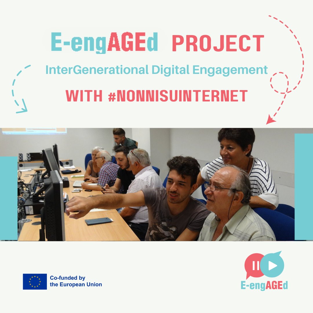 fmdigitale's tweet photo. Yesterday Fondazione Mondo Digitale started one of its most iconic and historical project, #NonniSuInternet that meets for the first time the european project #EengAGEd.
Check it out https://t.co/MiISgZDVsK
@AthensLifelong @eseniors @EFJEUROPE @_eavi 
@EPALE_IT @Erasmus_Project https://t.co/FYb9HTf4NY