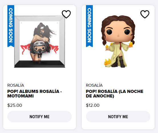 MOTOMAMI TOUR on X: Las primeras fotos de la figura Funko Pop de @Rosalia  han salido a la luz, con temática de Malamente. Esta figura de vinilo  saldrá a la venta este