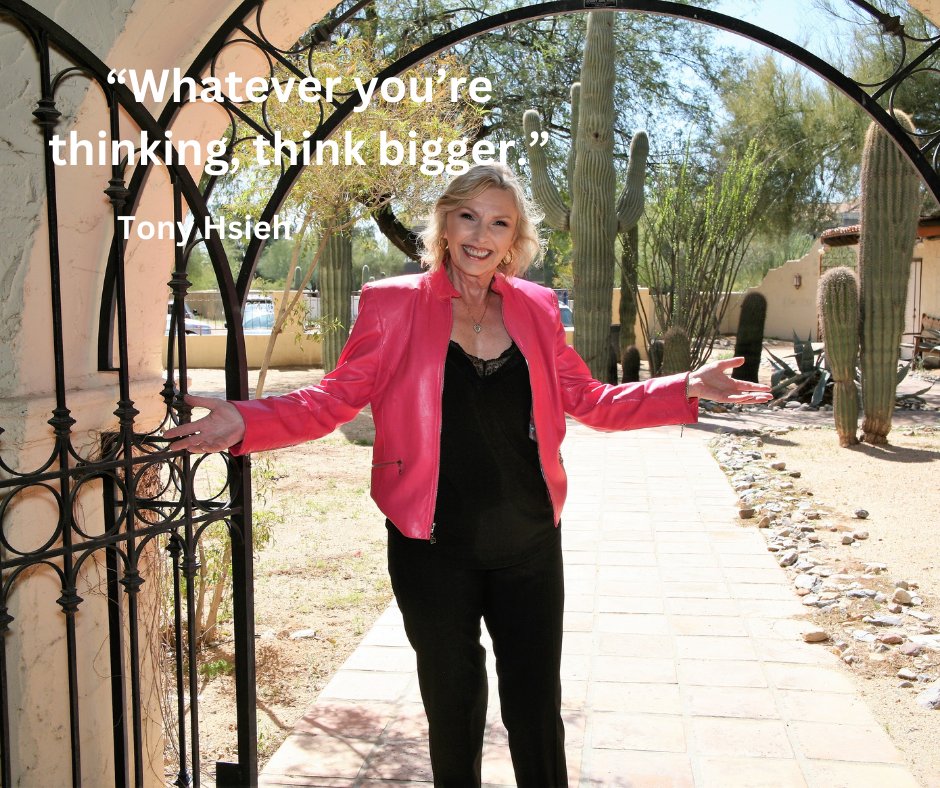 DarleneMZiebell's tweet image. “Whatever you’re thinking, think bigger.”
#tonyhsieh #thinkbig #darlenemziebell