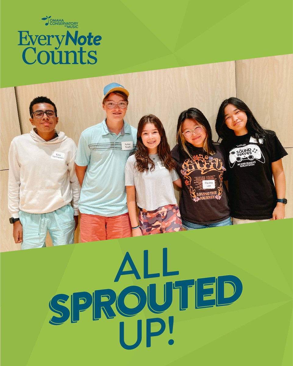 OmaConservatory's tweet photo. From adorable Sprouts to dedicated Sprouts assistants, music education access comes full circle at OCoM! Help us bring the magic of music to even more kids by donating. Your support makes a difference! #everynotecounts
Donate here today: https://t.co/Y4BqeknHqv
16h https://t.co/mhI4wfR9dG