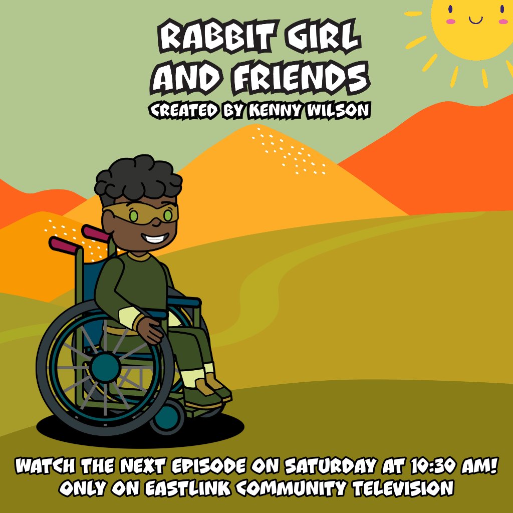 writtenbykenny's tweet photo. Stay tuned for another episode of Rabbit Girl and Friends. Only on Eastlink Community Television https://t.co/0K5QdenTSj