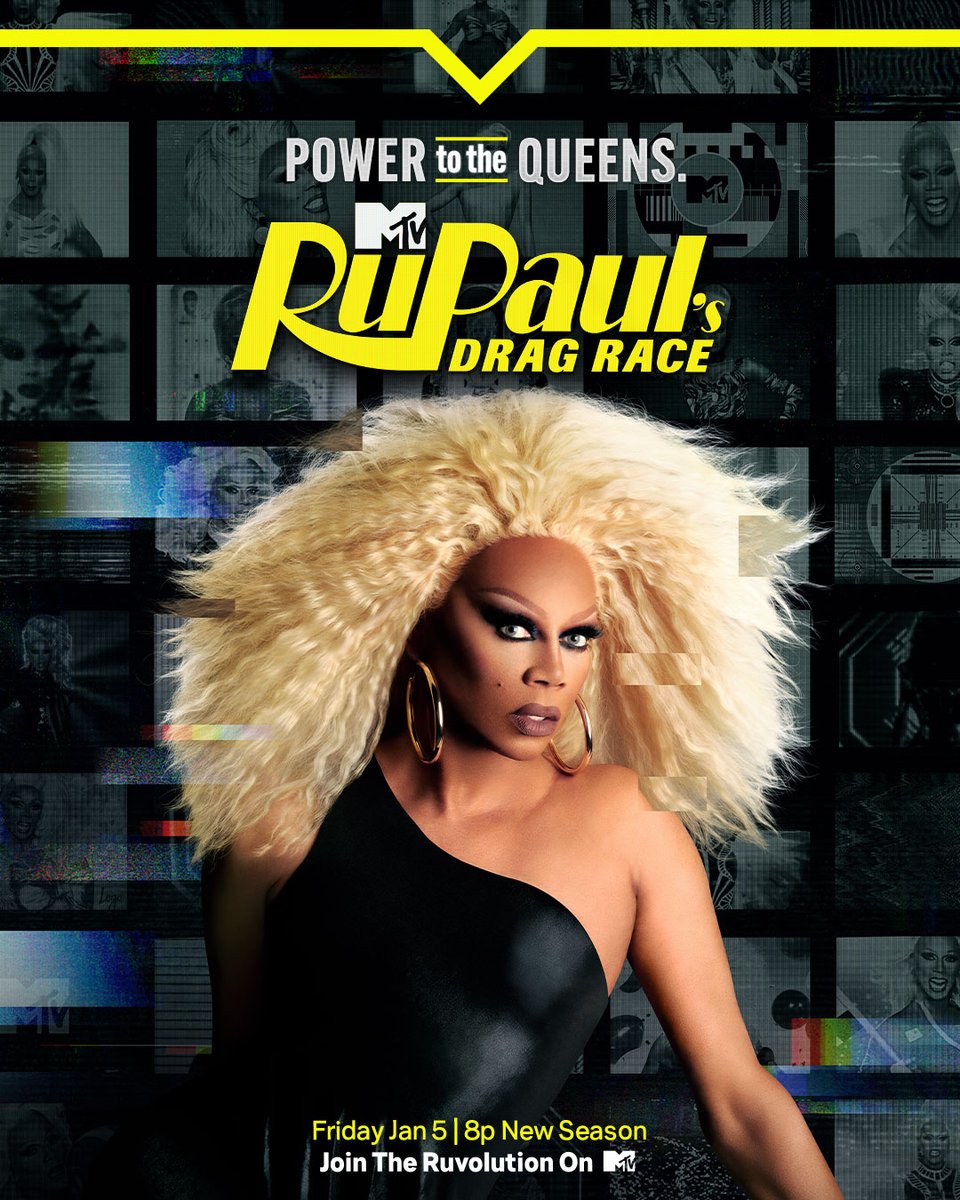 #DragRace premieres FRI JAN 5 @mtv🏁 Power to the queens! 👠