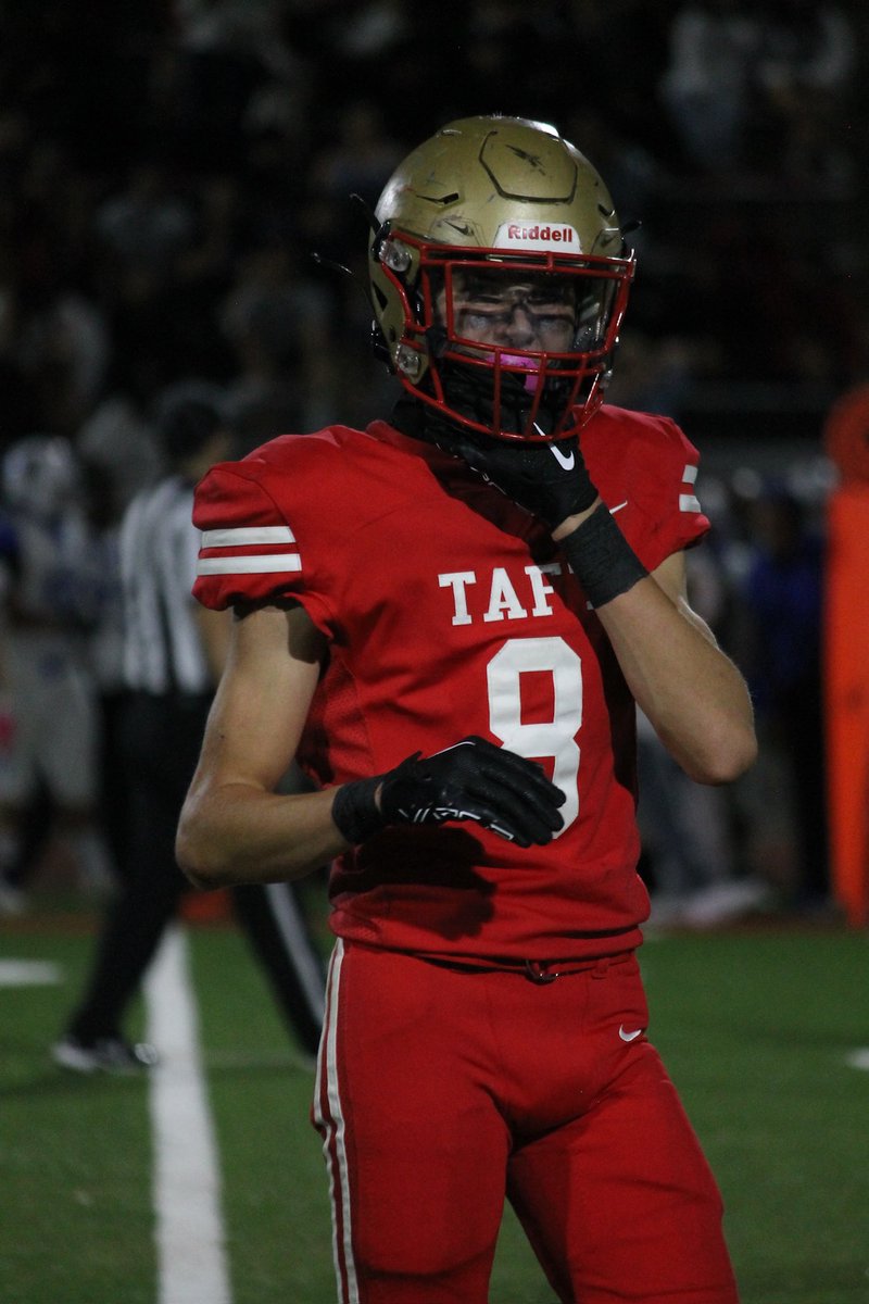 Coach Fred Emmerson (@coachemmerson) on Twitter photo Dakota Garner <a href="/dakota_garner31/">Dakota Garner</a>
DB| 6’0” 165lbs
Class of 2025
2023 Season Stats:
33 Tackles, 1 Sack, 1 INT
2.67 GPA
@Tafttoreadorsfb <a href="/TaftFBRecruits/">Taft Charter Football Recruiting</a> Dakota Garner <a href="/dakota_garner31/">Dakota Garner</a>
DB| 6’0” 165lbs
Class of 2025
2023 Season Stats:
33 Tackles, 1 Sack, 1 INT
2.67 GPA
@Tafttoreadorsfb <a href="/TaftFBRecruits/">Taft Charter Football Recruiting</a>