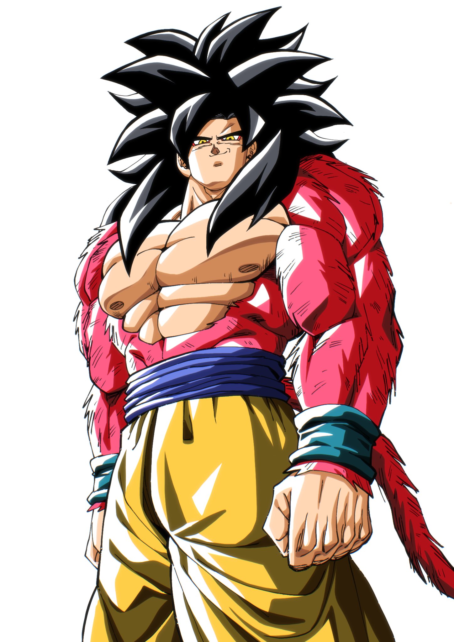 Magimeoka on X: Goku ssj4🔥 #Goku #DragonBall