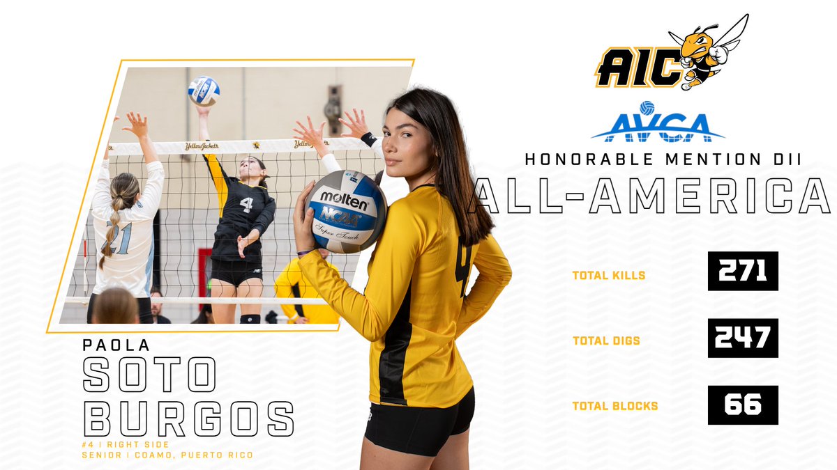 The best there is.

Congratulations to Aleksandra Ivanovic, Amber Williams, and Paola Soto Burgos on earning <a href="/AVCAVolleyball/">AVCA</a> All-America status!

#AICommitted #NE10Embrace